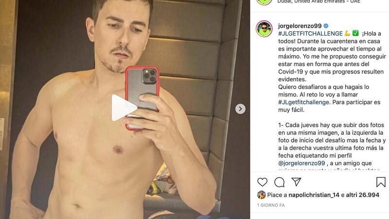 Jorge Lorenzo ai fan: &ldquo;Pi&ugrave; che a guidare, ora penso ai viaggi e alle feste&quot;