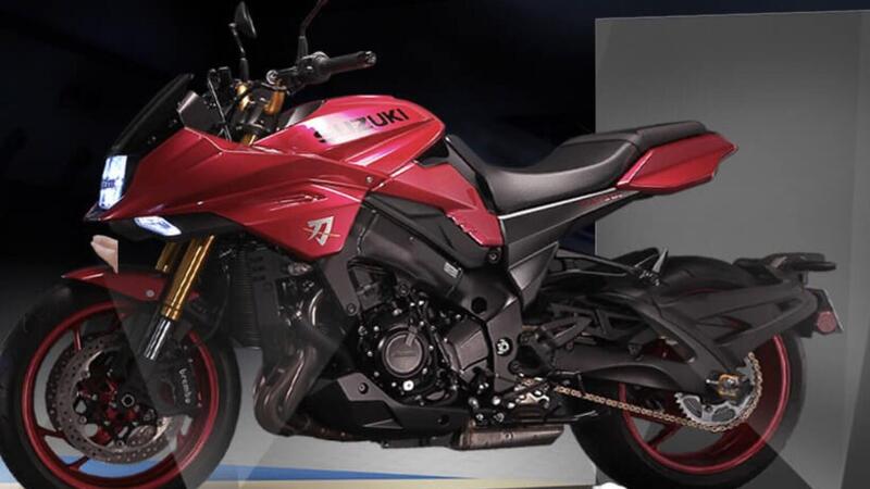 Suzuki Katana 1000: livrea rossa per il centenario 