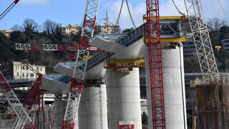 Ponte Morandi: un contagiato tra gli operai