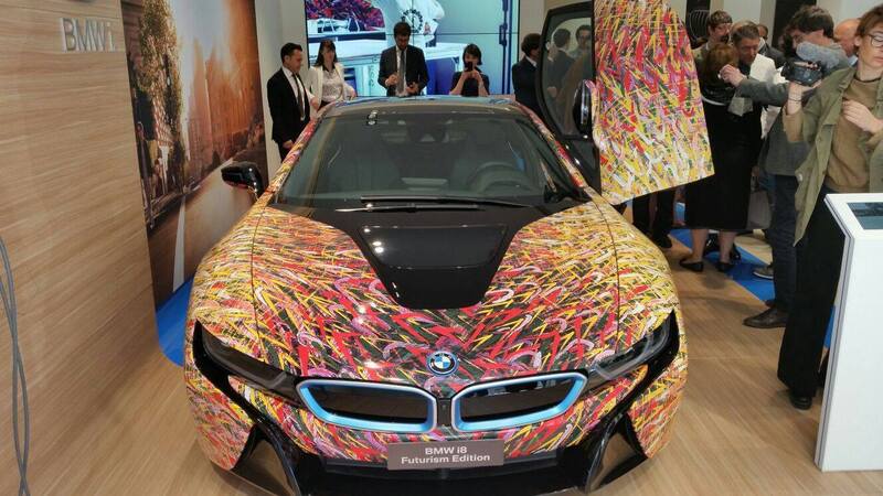 BMW i8 Futurism Edition: Garage Italia Customs si ispira a Giacomo Balla