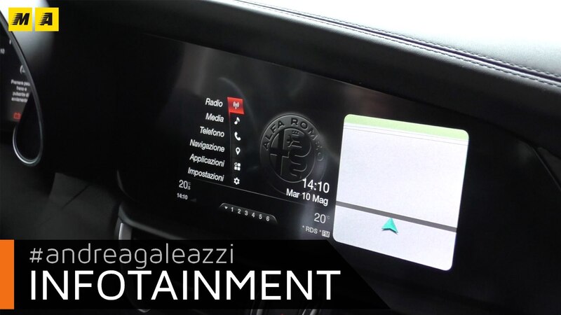 Alfa Romeo Giulia: Il focus sull&#039;infotainment [Video]