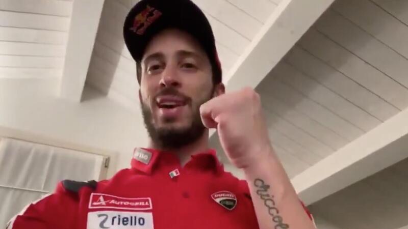 VIDEO. Ducati MotoGP: state a casa!