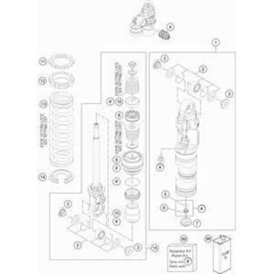 molla mono ktm 91010111
