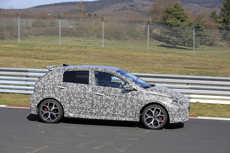 Ancora test al Ring per la Hyundai i20 N