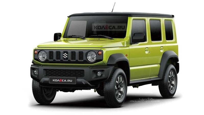 Suzuki: la grande Jimny a 5 porte per l&#039;India