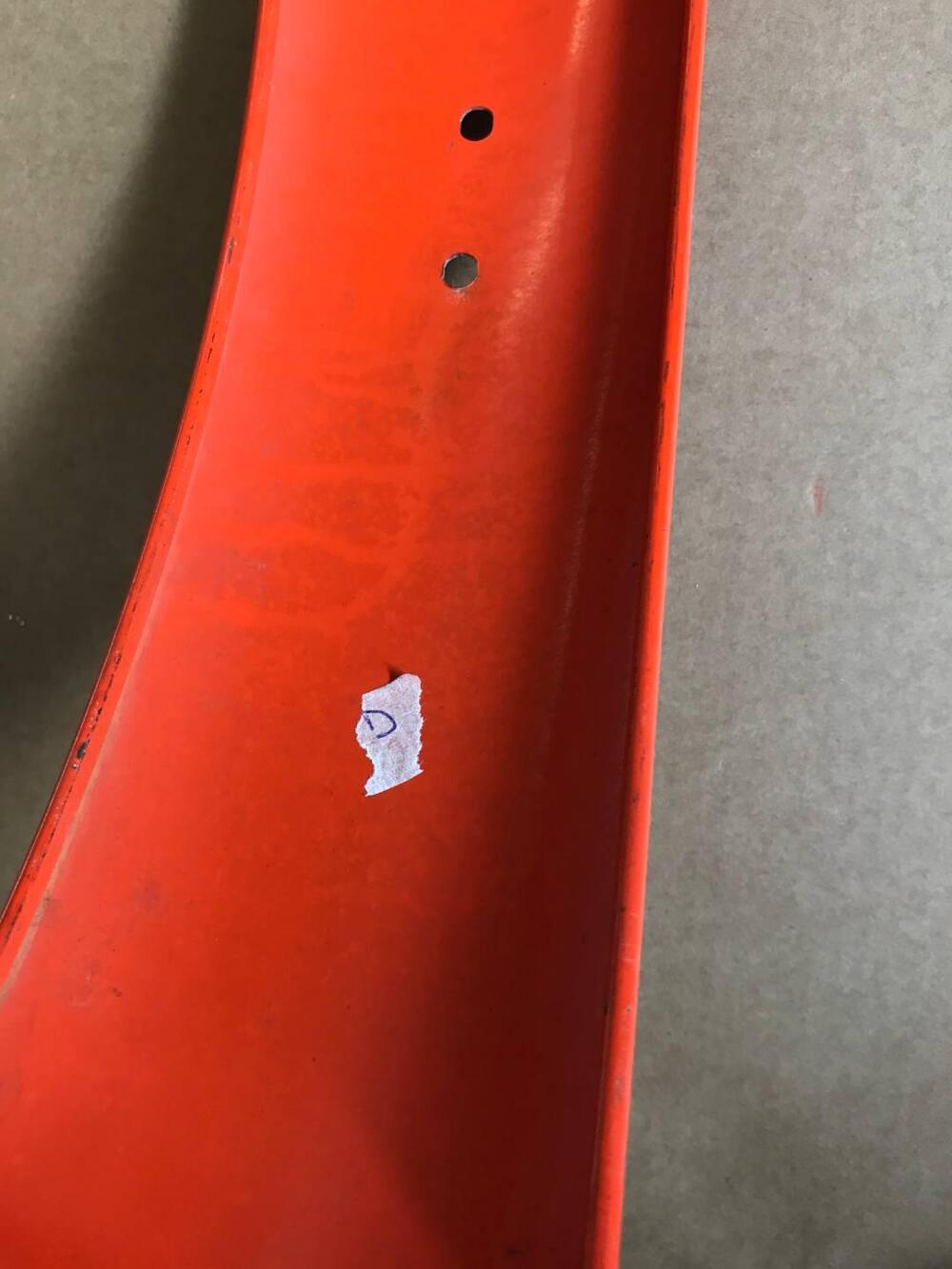 Parafango ant arancio D Ducati Scrambler VV (3)