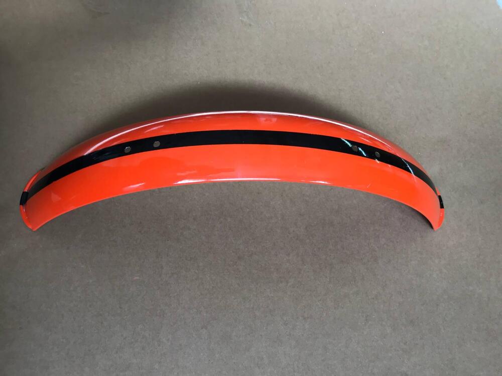 Parafango ant arancio D Ducati Scrambler VV (6)