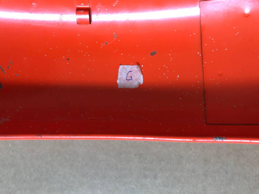 Parafango post arancio G Ducati 250 Scrambler VV (5)