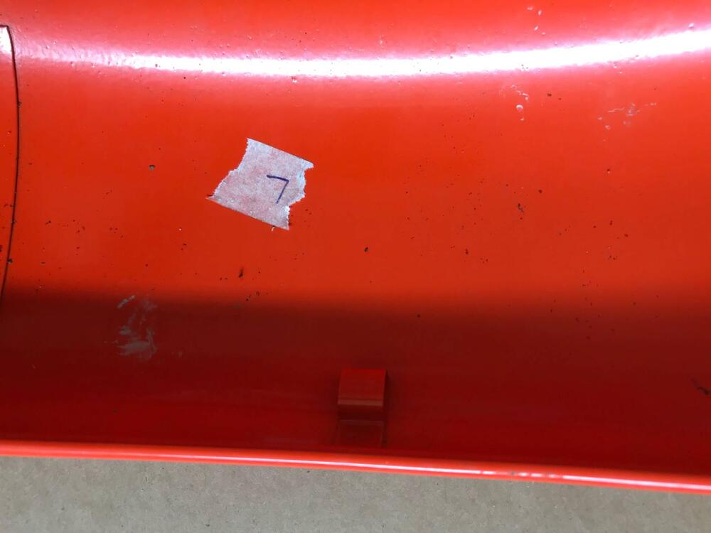 Parafango post arancio L Ducati 250 Scrambler VV (7)