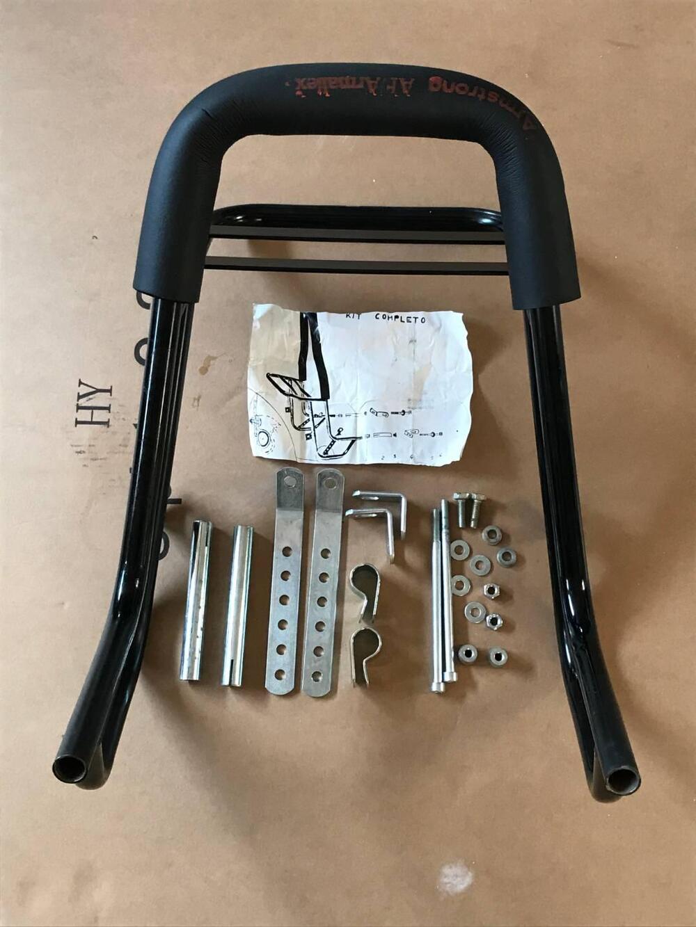 Portapacchi post con schienale VV aldovardi (5)