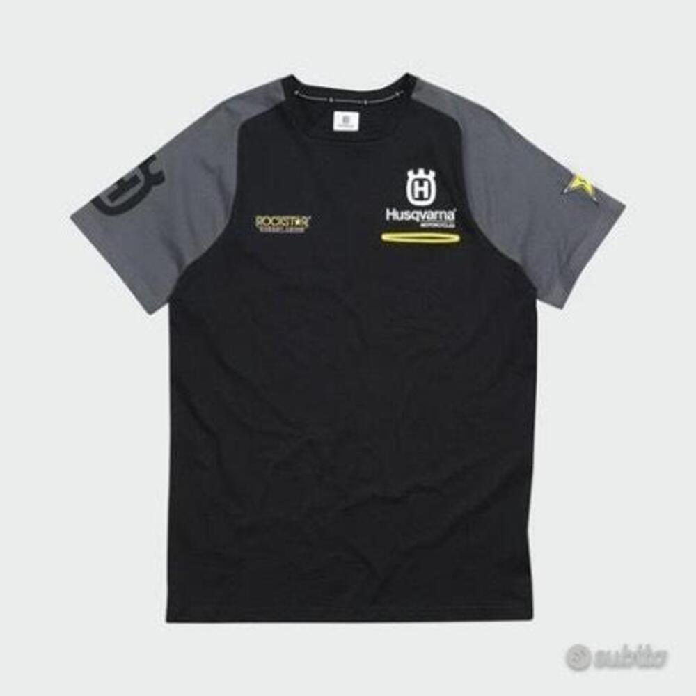 Rs Tee Black Husqvarna
