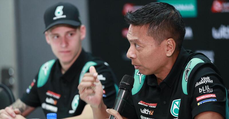 MotoGP. Razali, Petronas Yamaha SRT: &quot;Il nostro &egrave; un team di giovani. E Quartarar&ograve;...&quot;