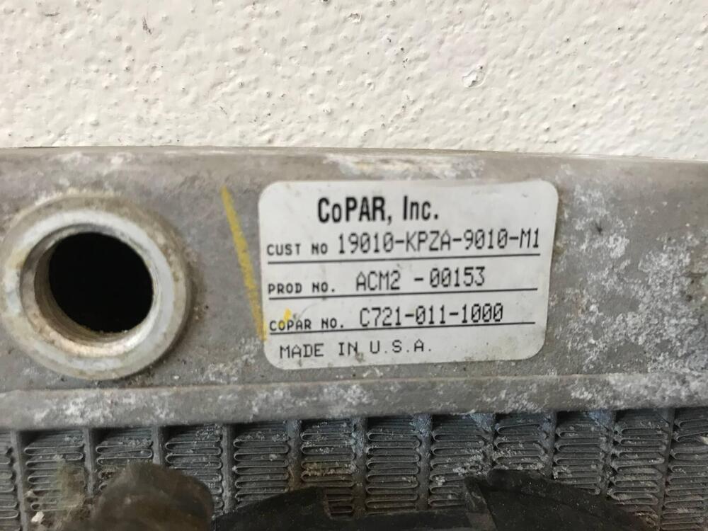 Radiatore grigio Honda Dylan con ventola SL (2)