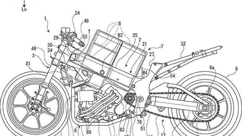 Suzuki. Spunta il brevetto di una moto elettrica