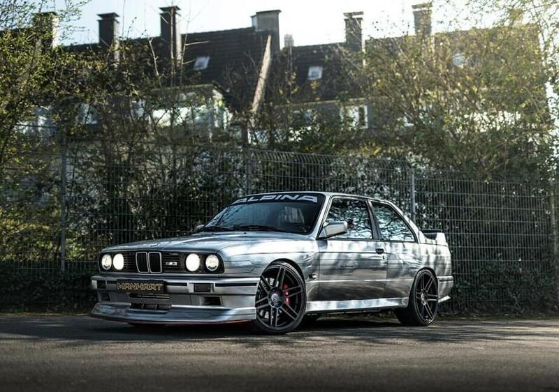 Fotonica: BMW E30 ALPINA B6S MANHART TURBO del 1988 in vendita