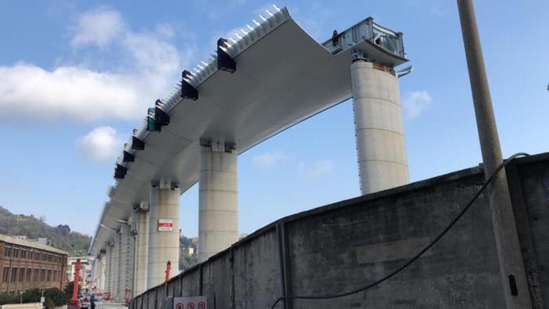 Ponte Genova completato entro il 21 aprile, Coronavirus permettendo