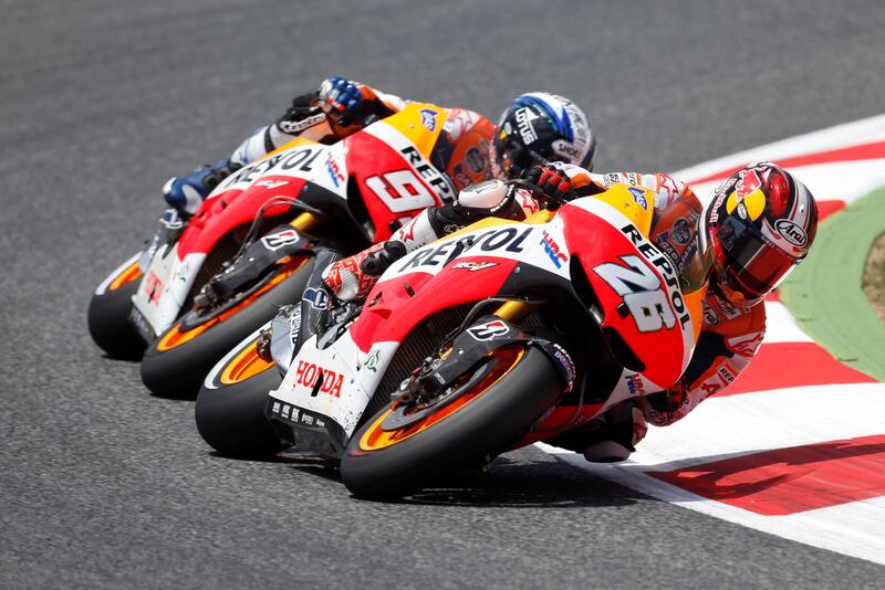 Dani Pedrosa e Marc Marquez con le RC213V