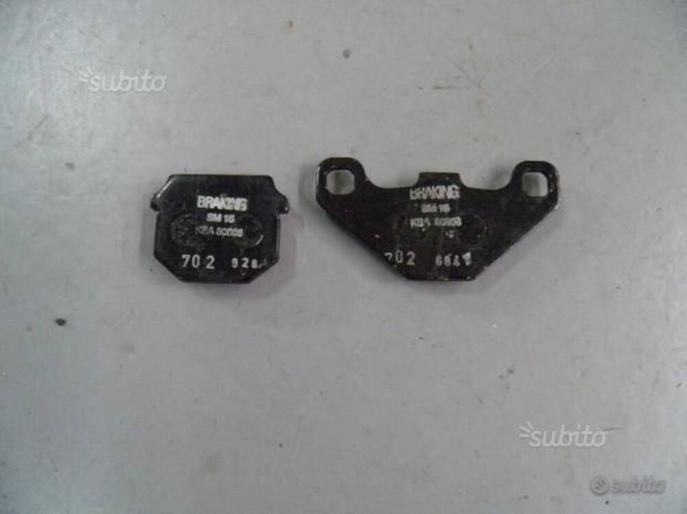 COPPIA PASTIGLIE BRAKING PER APRILIA 50 E DERBI 50 (2)
