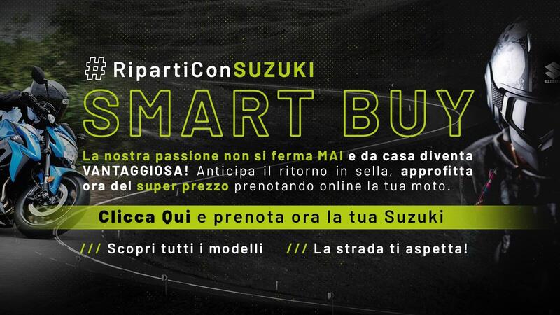 Suzuki Smart Buy e #suzukiportechiusetelefoniaperti: anche in lockdown, la rete c&#039;&egrave;