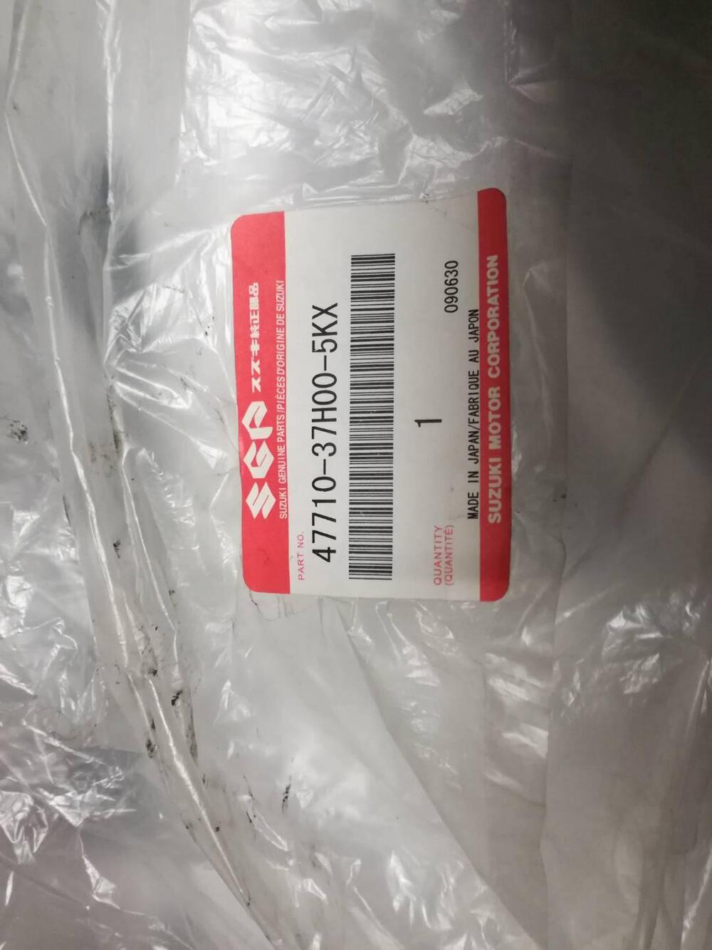 carena codone suzuki gsx-r600 grigio 47710-37h00-