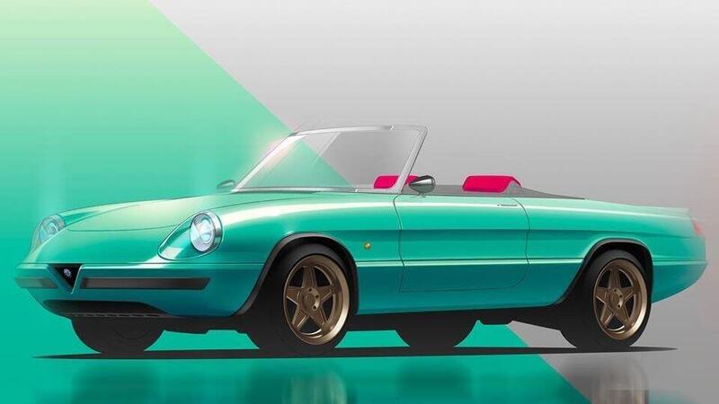 Alfa Romeo Duetto Spider, Garage Italia la render&agrave; elettrica?