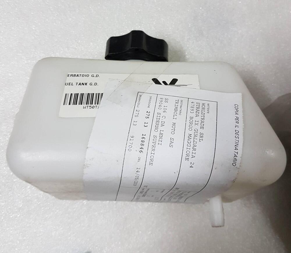 SERBATOIO BENZINA PER MINIMOTO CNESE MINI MOTO .