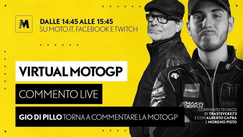 MotoGP Virtual Race 2 il commento in diretta con Gio Di Pillo e Trastevere73