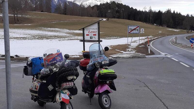 Fino al Grande Nord, l&agrave; dove osano le Vespa&hellip;