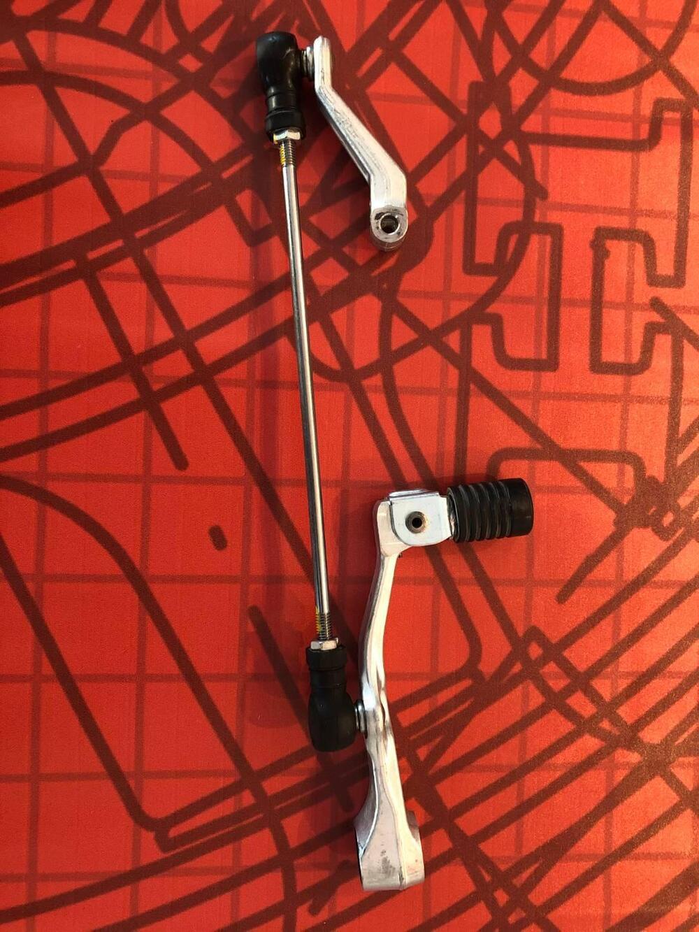 Pedale cambio completo Africa twin Honda (2)