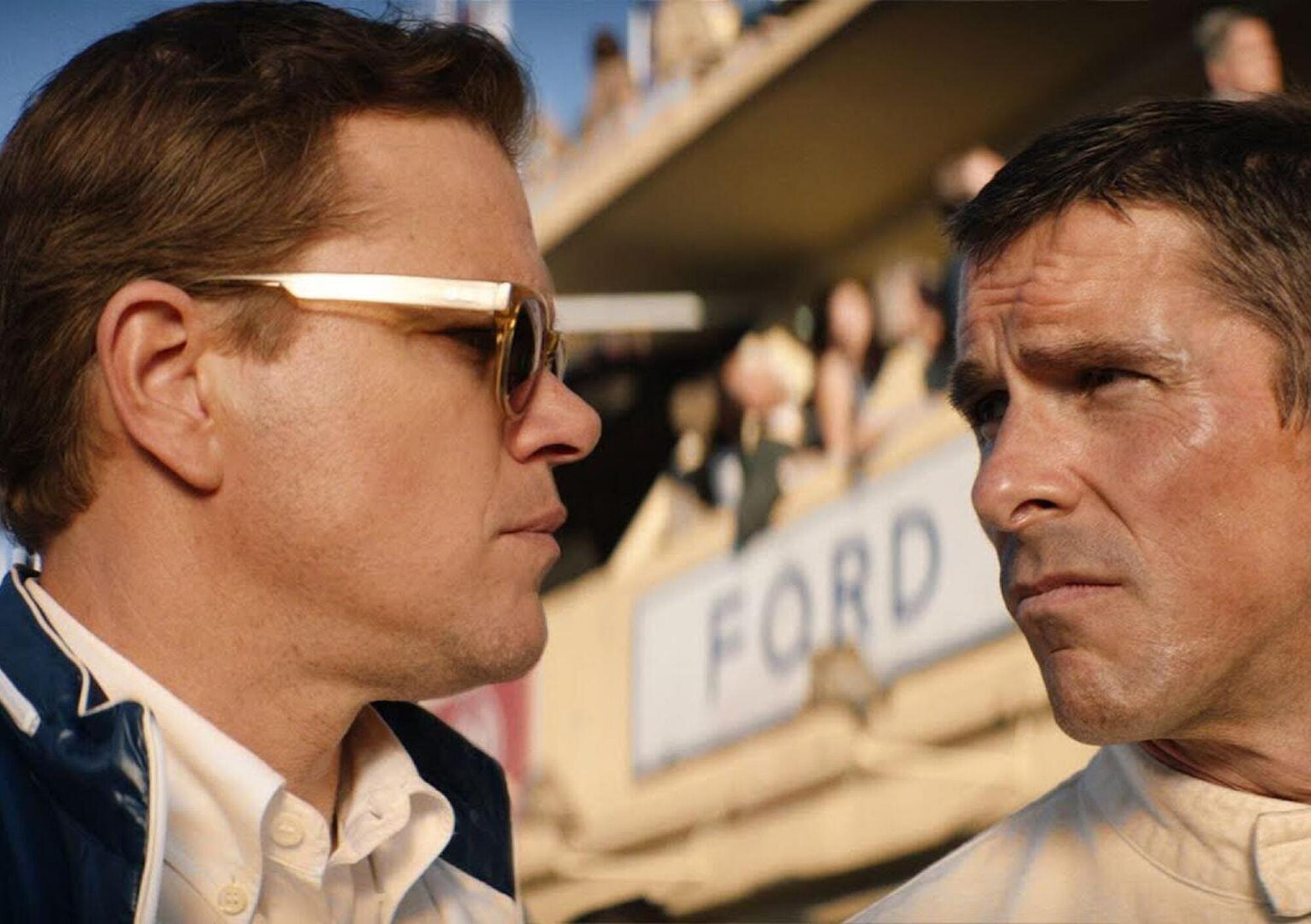 Matt Damon e Christian Bale in Le Mans &#039;66