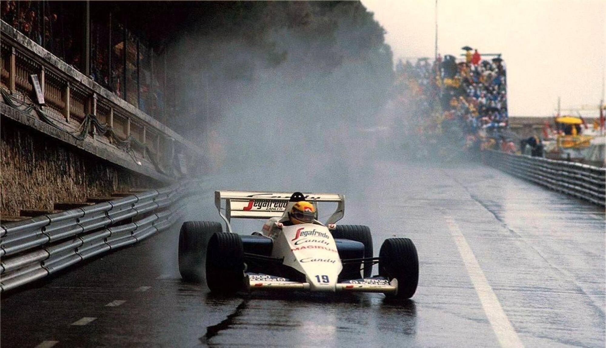 Ayrton Senna in azione