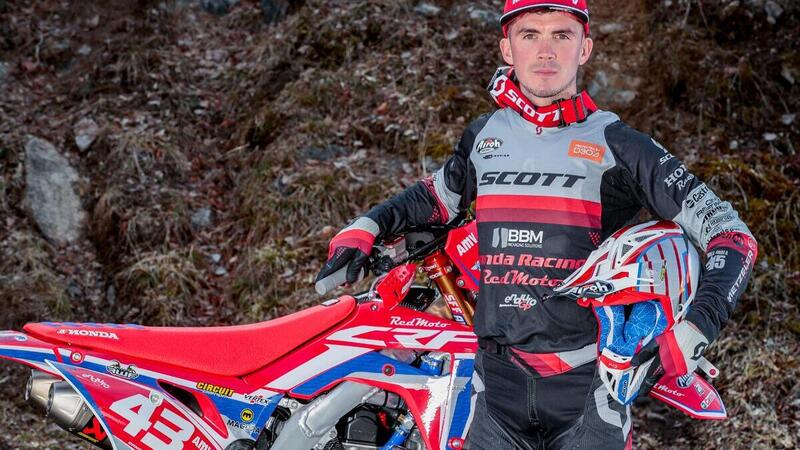 Scott firma una partnership con Honda RedMoto World Enduro Team