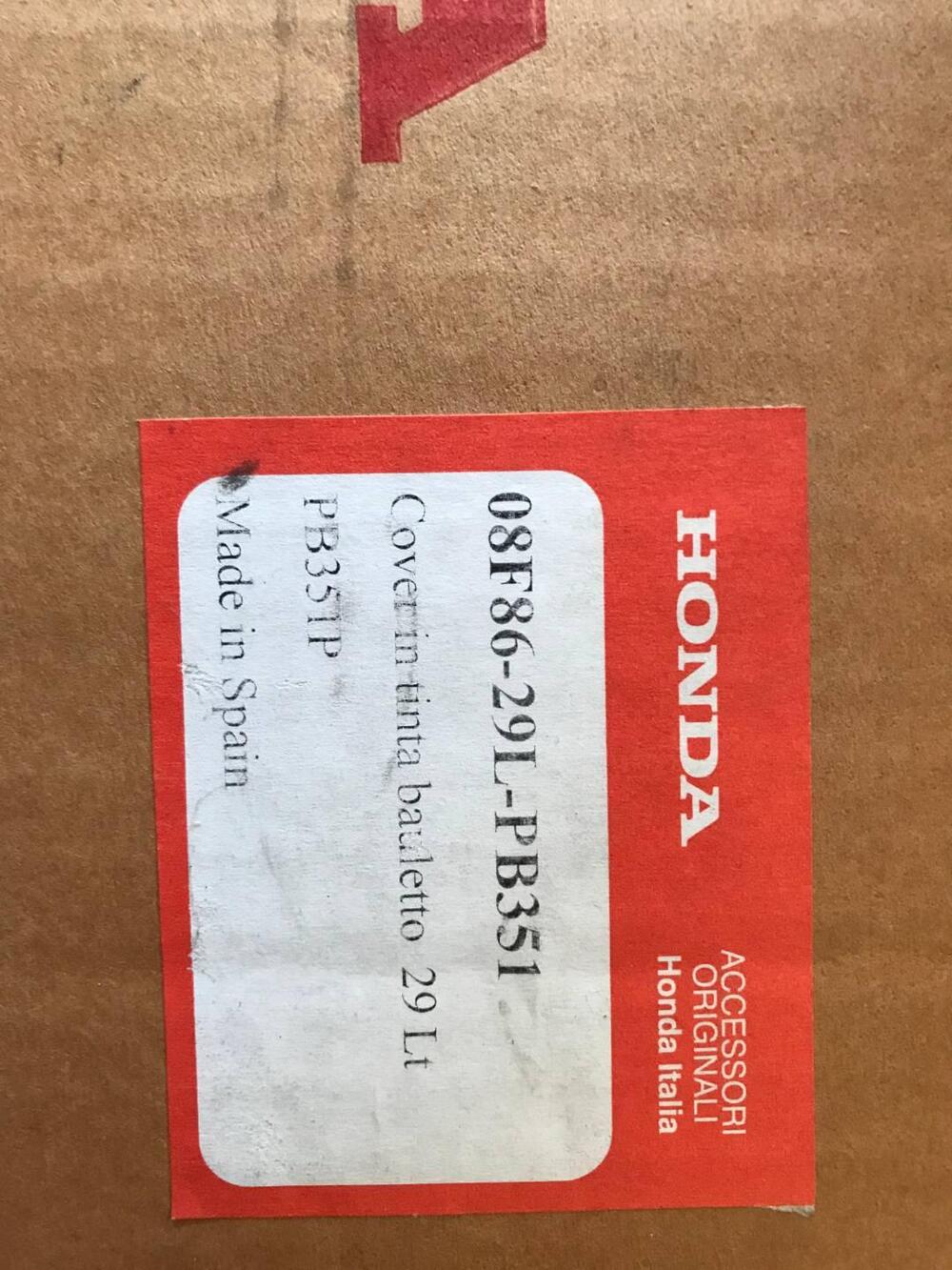 Coperchio ( cover ) blu bauletto Honda SH SL (3)