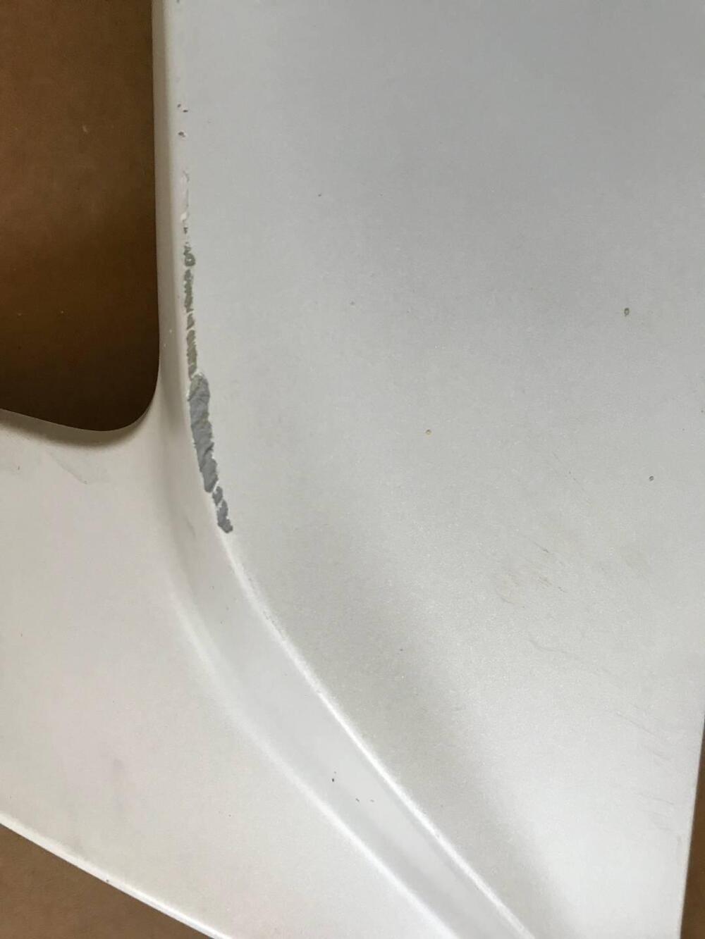 Carena lat sx inf bianca Kymco K- Xct SL (4)