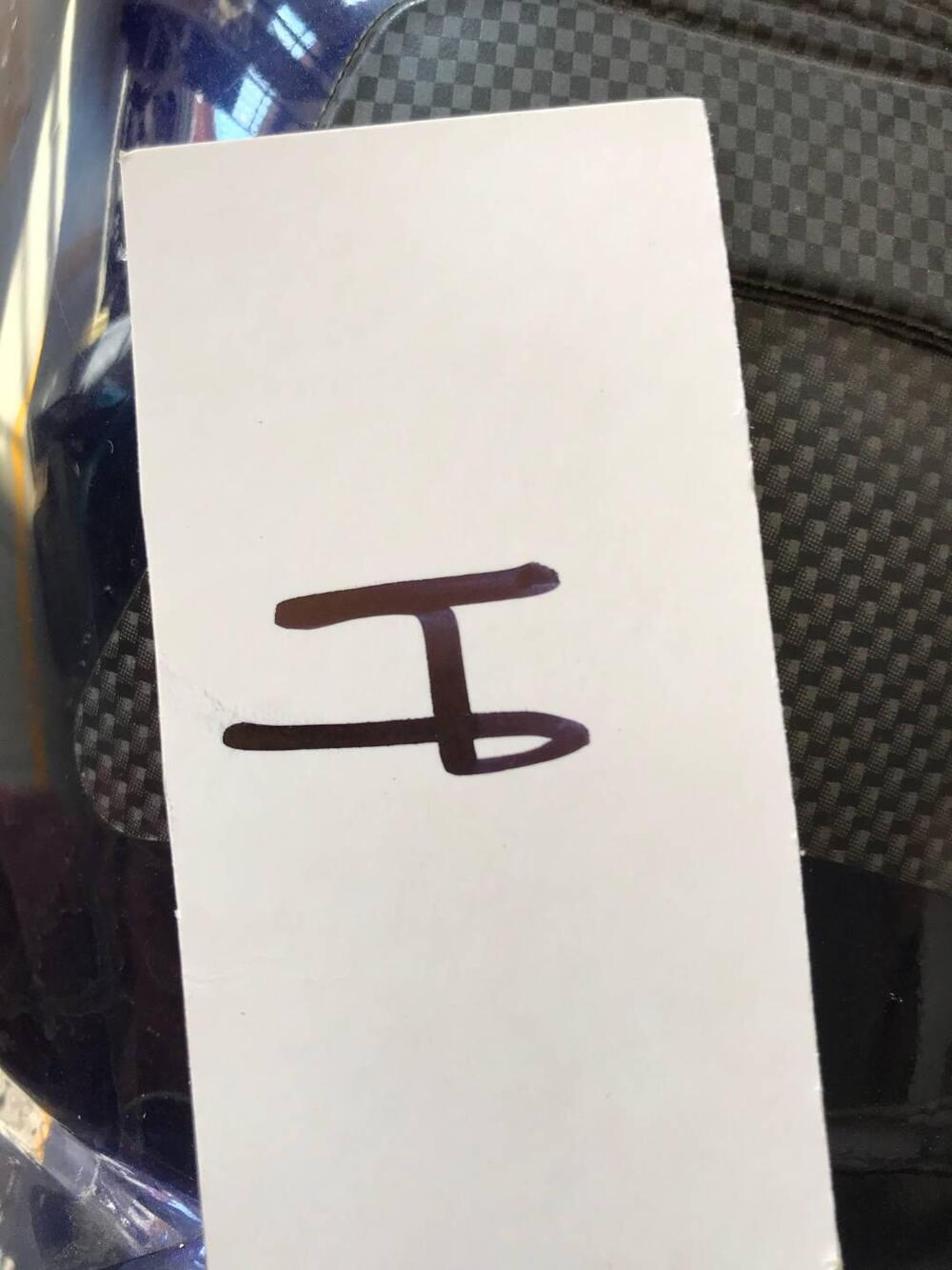 Serbatoio Honda CBR 600 F blu H SL (10)