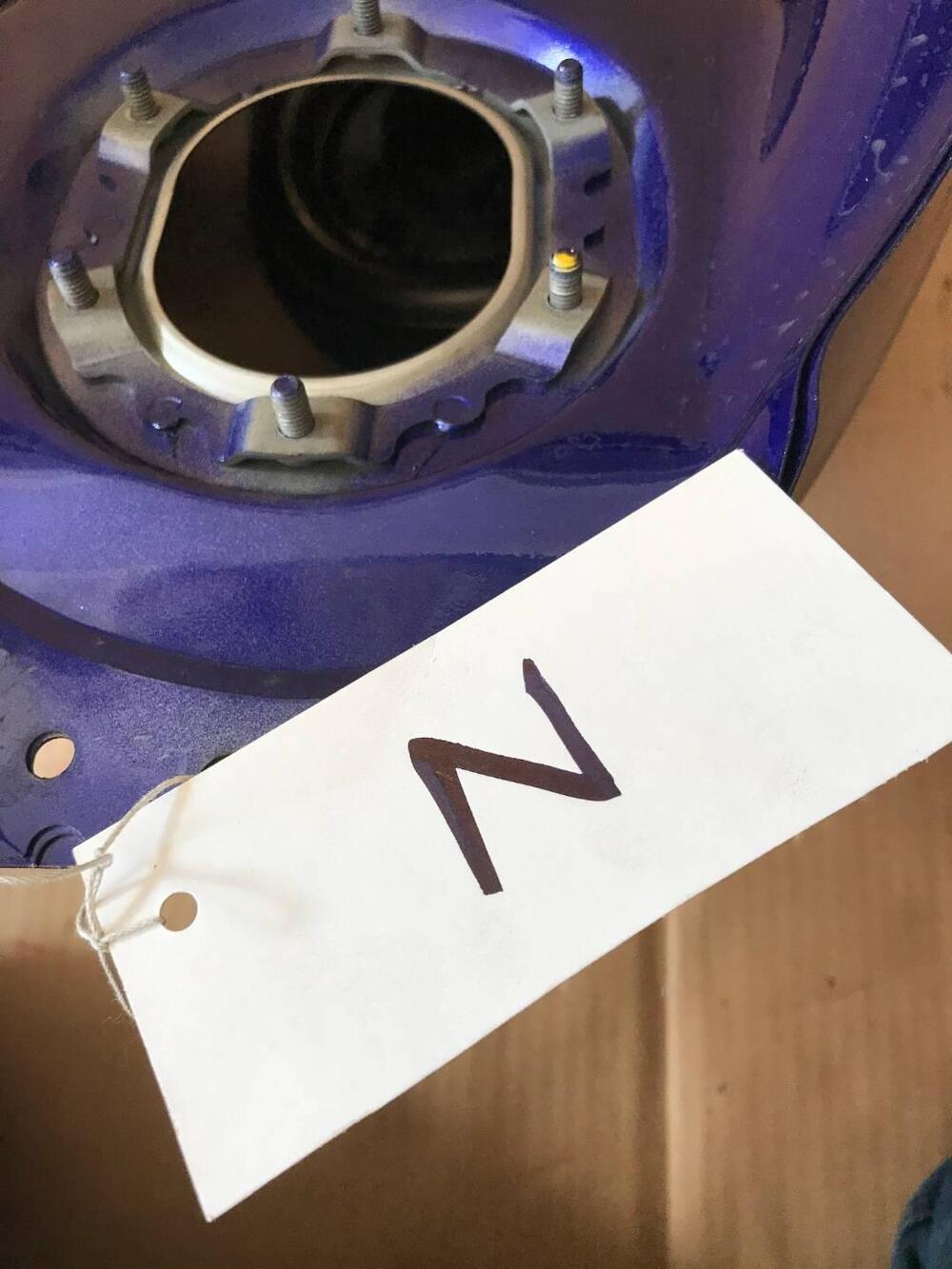 Serbatoio Honda CBR 600 H blu chiaro N SL (10)