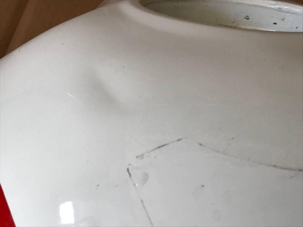 Serbatoio Honda Deuville 2004 bianco SL (4)