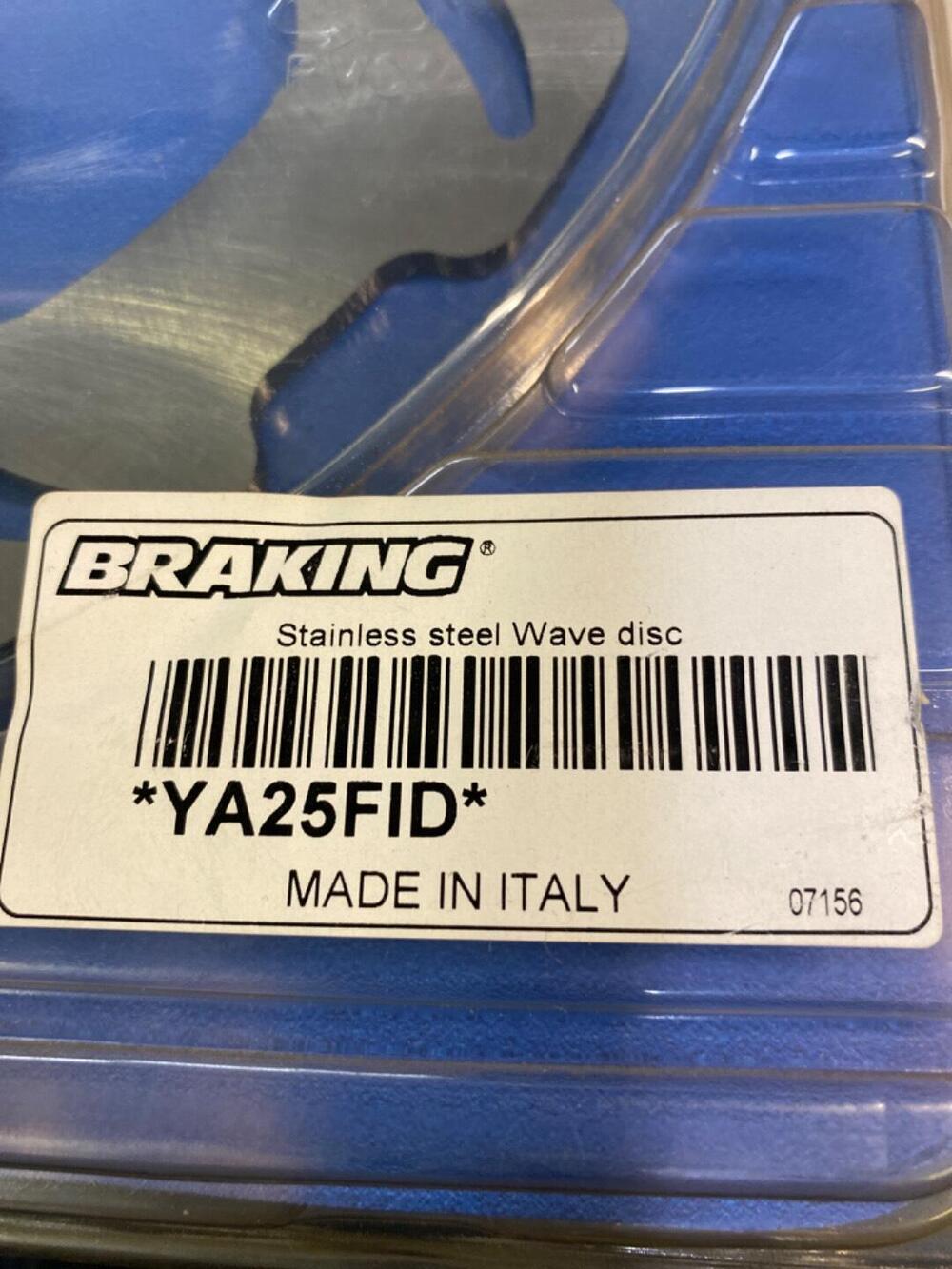 Disco freno anteriore BRAKING - Wave - cod.YA25FID (3)