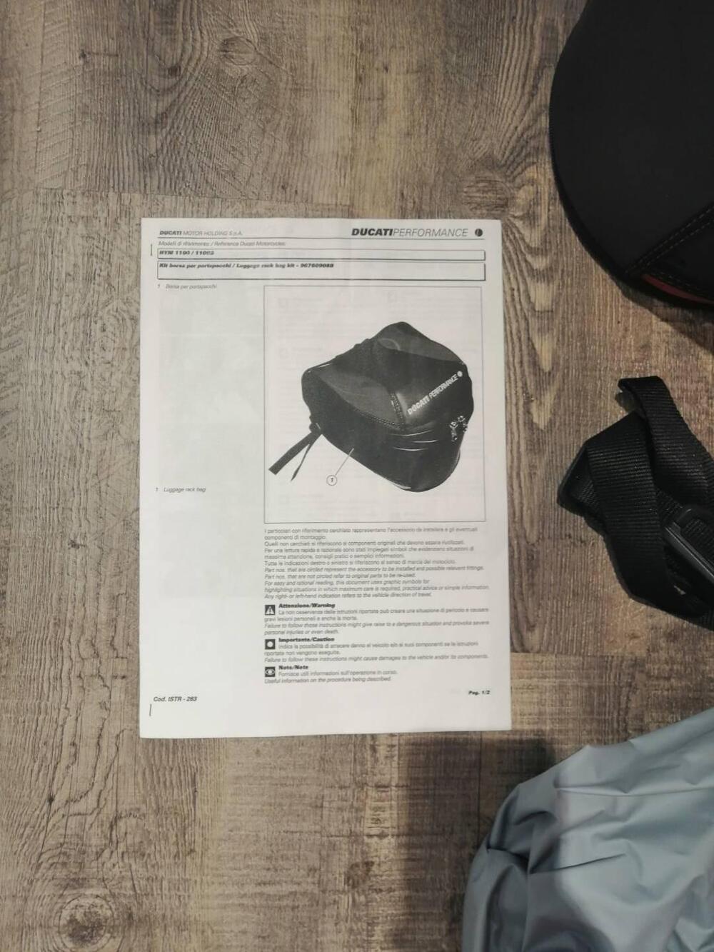 BORSA PORTAPACCHI HYPERMOTARD Ducati (6)