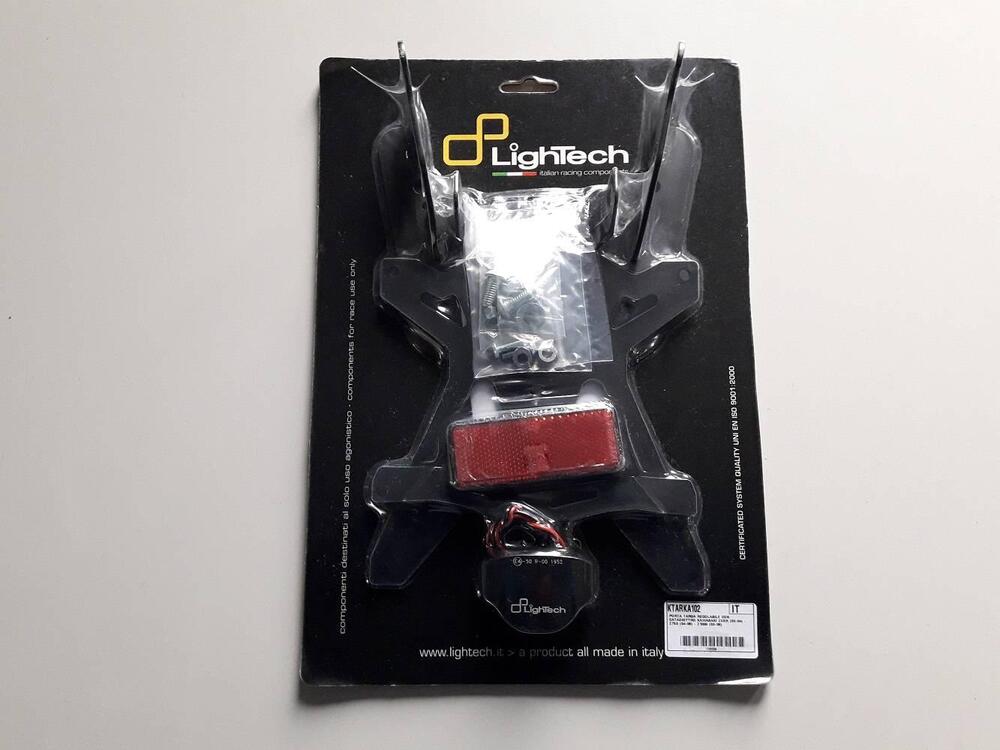 Portatarga Kawasaki Z750 / Z1000 / ZX6R Lightech