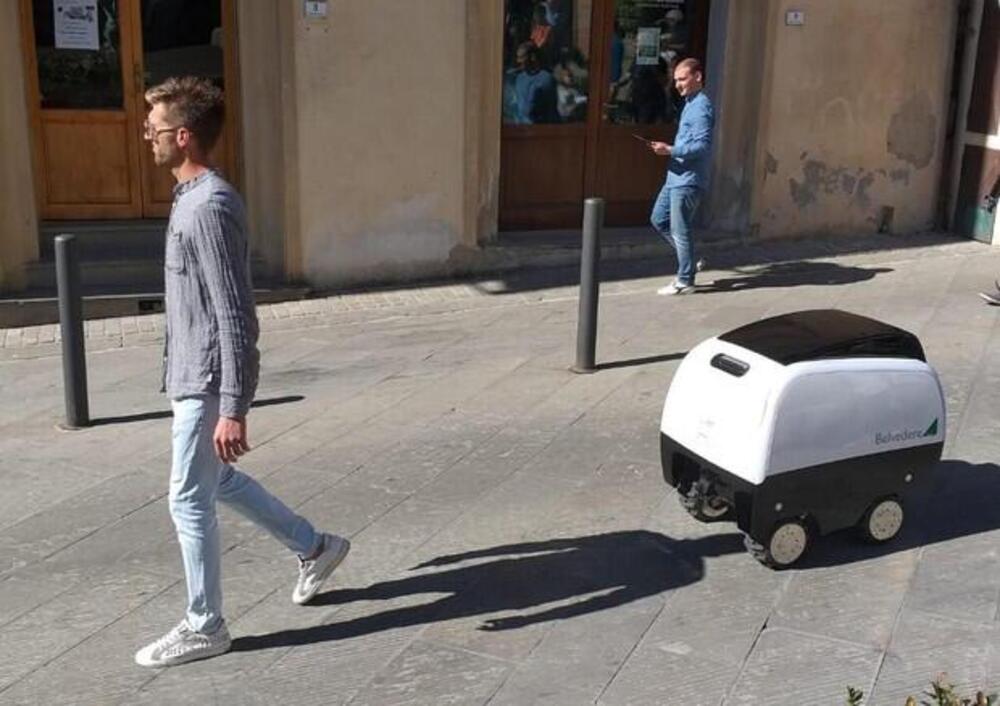 La spesa arriva con il robot