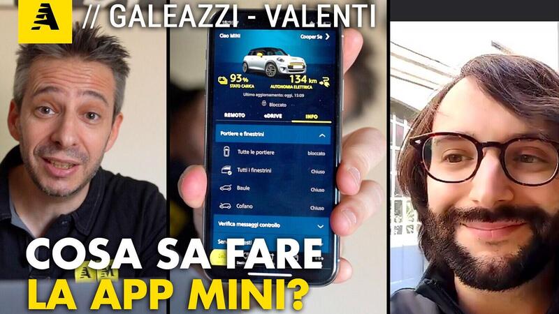 Controllare l&#039;auto da remoto. L&#039;App di Mini Elettrica [VIDEO]