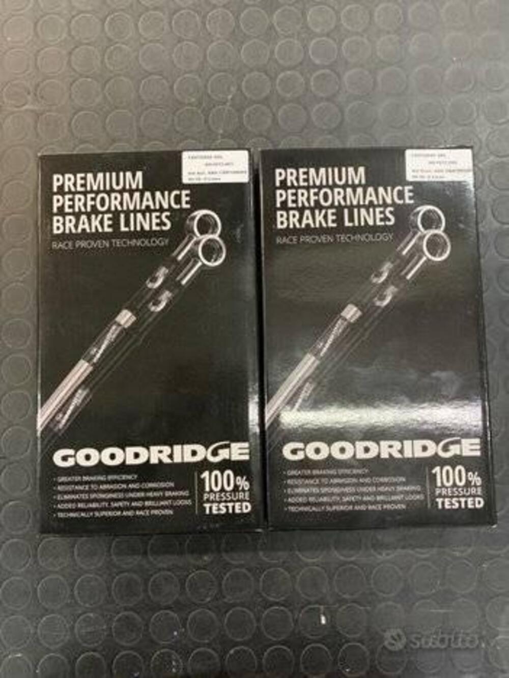 Goodridge kit tubi freno in treccia cbr1000 rr