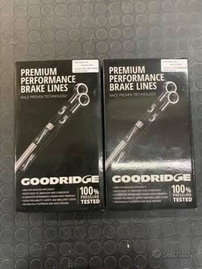 Goodridge kit tubi freno in treccia cbr1000 rr