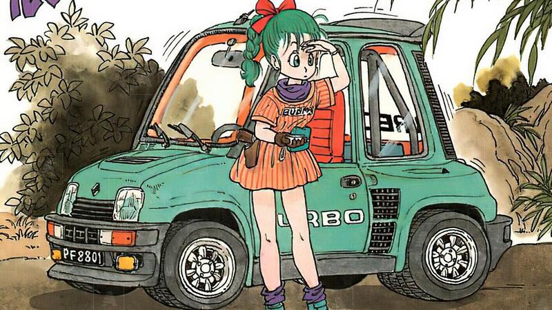 Flashback: la super Renault 5 Turbo di Bulma in Dragon Ball