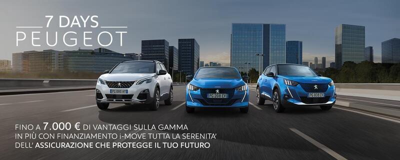 PSA in Fase2, Promozione 7 days Peugeot 2020: 7000 euro di sconto (settemila) e assicurazione malattia