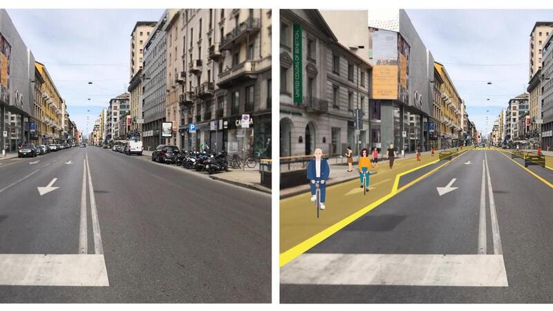 Fase 2: l&#039;Italia scopre le bici. Le citt&agrave; si riempiono di ciclabili. Si parte da Milano