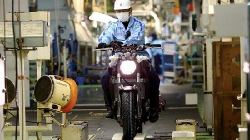 Yamaha, il coronavirus ferma le sue fabbriche nel mondo