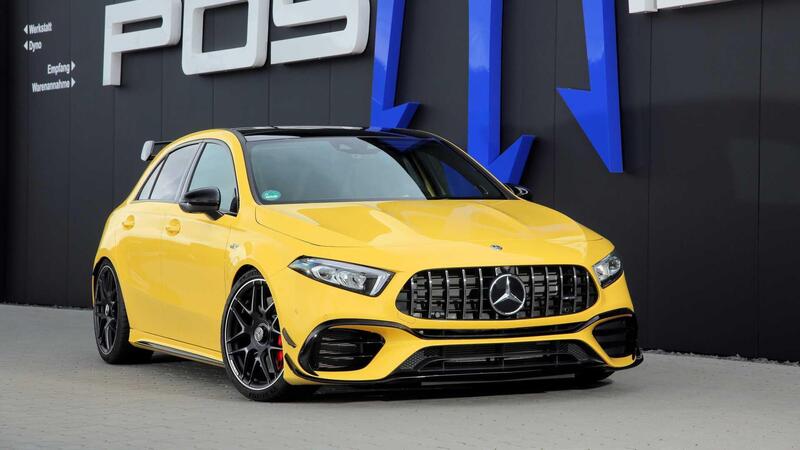 Posaidon AMG A45 RS: 525CV, 0-100 in 3.4s e 323km/h di velocit&agrave; massima