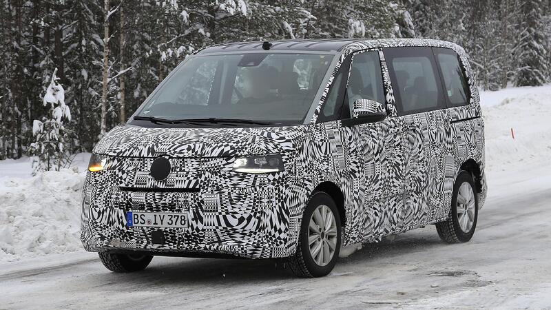 Volkswagen Transporter: verso la 7^ generazione [Video spia]